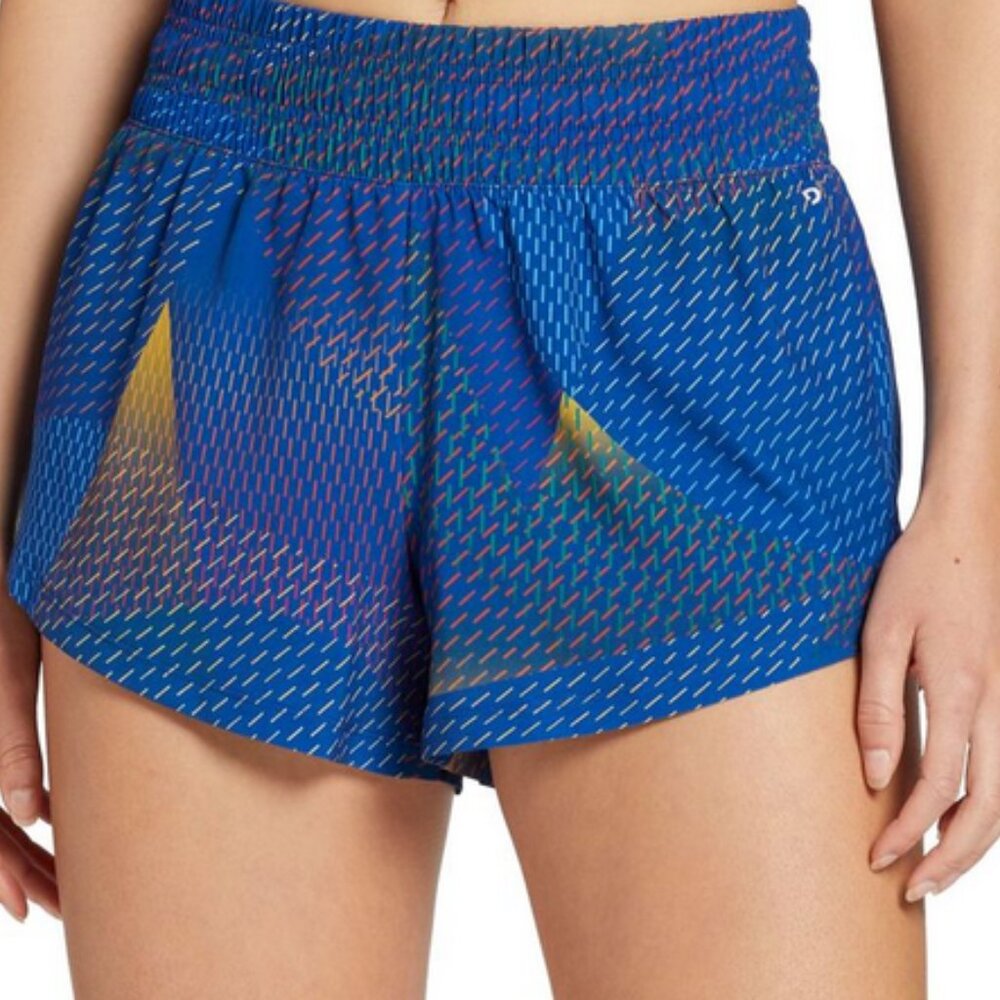 DSG High Rise Stride Shorts 2.0 Size L in Cobalt
